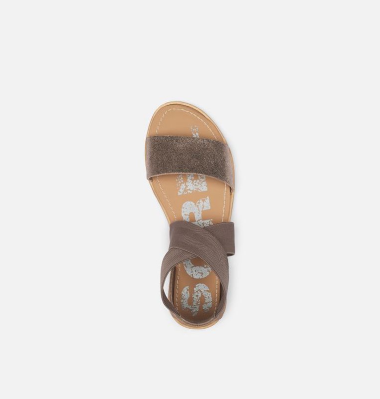 Sorel Dam Sandaler Brun - Ella™ Flat - XKQ-721360